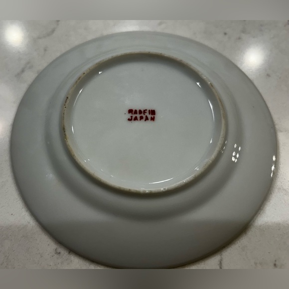 Vintage Folk Art 18 piece mini porcelain tea set, Made in Japan - Picture 11 of 11